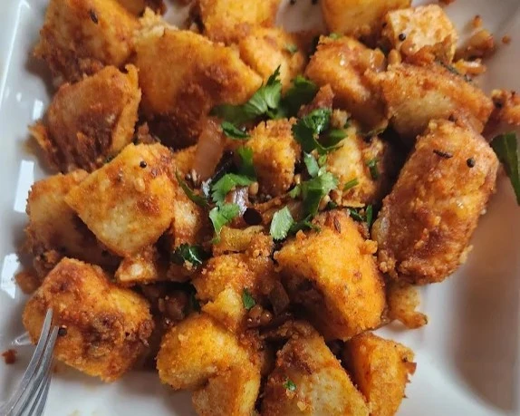 Masala Ghee Podi Idli - Spiced idli with ghee and podi at Krishna's Dosa Palace Surrey